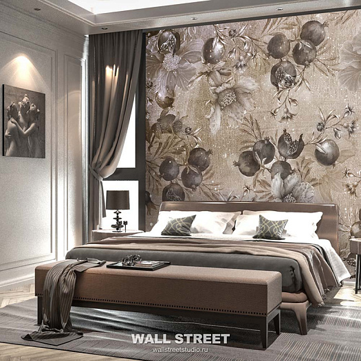 Фотообои в интерьере артикул Granada 3, GRANADA, Wall street