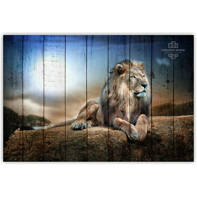 Картины ZOO - 30 Король лев, ZOO, Creative Wood Картины ZOO - 30 Король лев, ZOO, Creative Wood