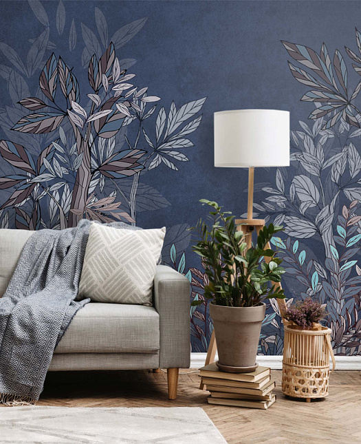 Фотообои в интерьере артикул Botanica-23: 9, BOTANICA 23, Wall street