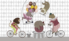 Фотообои в мультяшном стиле Wall street CIRCUS Circus 6 30856