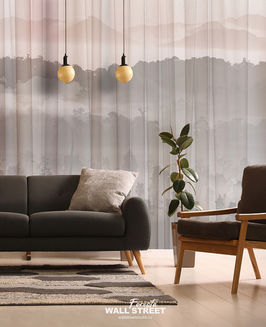 Фотообои в интерьере артикул Foresta 29, FORESTA, Wall street