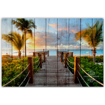 Картины Природа - Тропики, Природа, Creative Wood Картины Природа - Тропики, Природа, Creative Wood